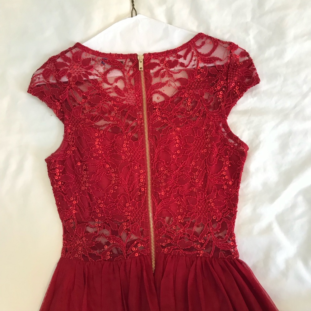 red party dress